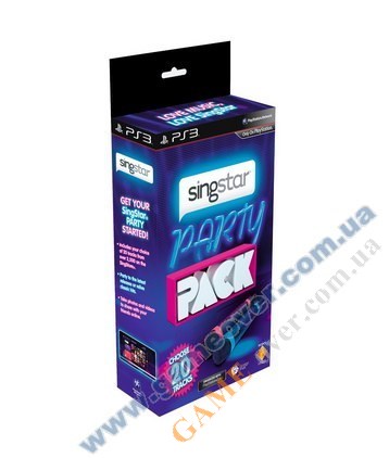 Singstar: Party Pack (игра + 2 микрофона) PS3