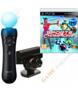 Бандл игровой: Sports Champions (игра, камера PS Eye и контроллер Move) PS3