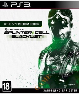 Tom Clancy's: Splinter Cell Blacklist 5th Freedom Edition (русская версия) PS3