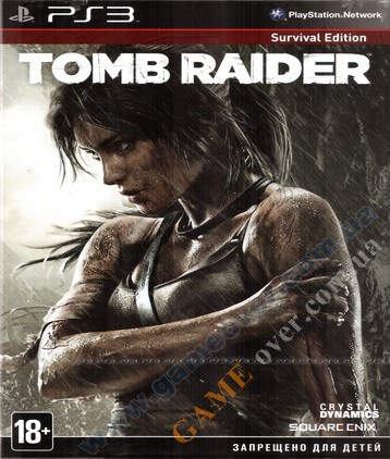 Tomb Raider Survivor Edition (русская версия) PS3