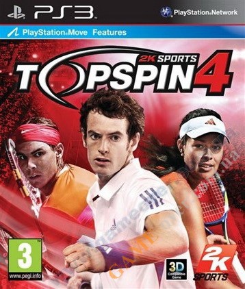 Top Spin 4 (Move) PS3