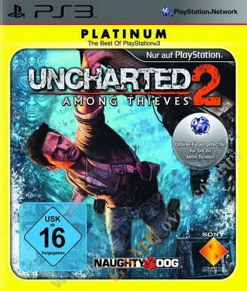 Uncharted 2: Among Thieves Platinum (русская версия) PS3