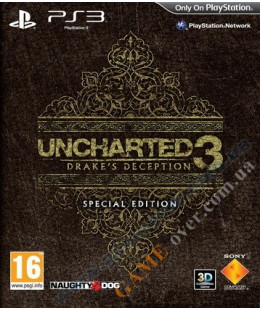 Uncharted 3: Drake's Deception Special Edition (русская версия) PS3