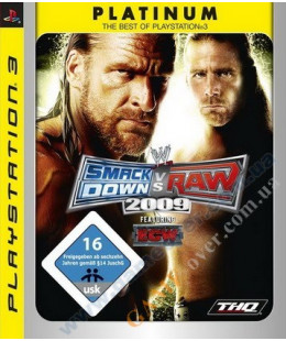 WWE: Smackdown vs Raw 2009 Platinum PS3