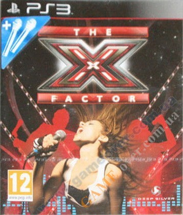 X-Factor (игра + 2 микрофона) PS3