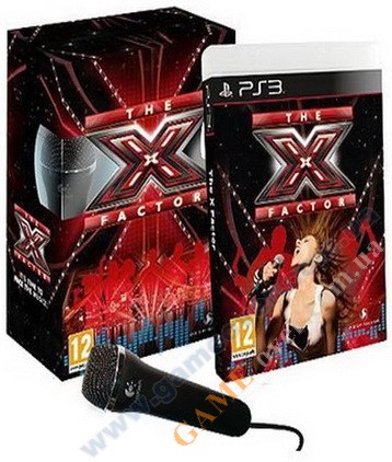 X-Factor (игра + микрофон) PS3