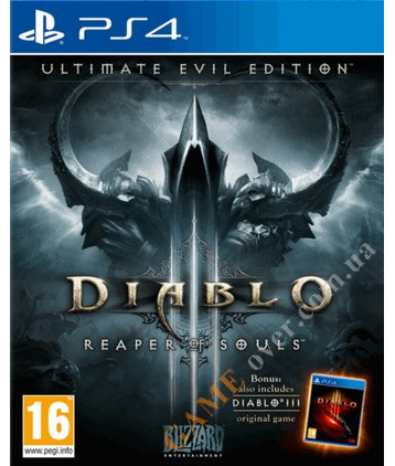 Diablo 3: Reaper of Souls Ultimate Evil Edition (русская версия) PS4