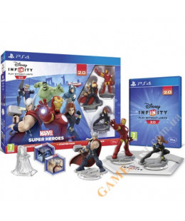Disney Infinity 2.0 Marvel Super Heroes Starter Pack PS4