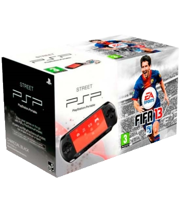 Игровая приставка Sony PSP Street E-1008CB Bundle (FIFA 13) Черная