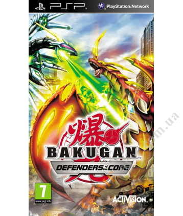 Bakugan: Battle Browlers Defenders of the Core PSP