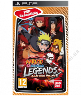 Naruto Shippuden Legends Akatsuki Rising Essentials PSP