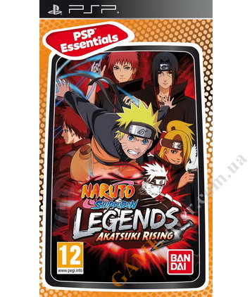 Naruto Shippuden Legends Akatsuki Rising Essentials PSP