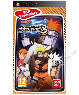 Naruto Shippuden Ultimate Ninja Heroes 3 Essentials PSP