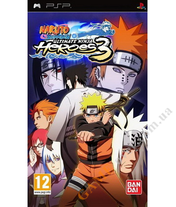 Naruto Shippuden Ultimate Ninja Heroes 3 PSP