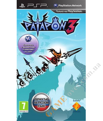 Patapon 3 Essentials (русская версия) PSP