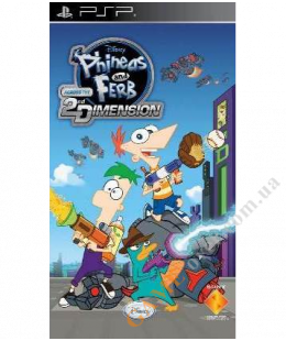 Phineas and Ferb: Across the Second Dimension (русская версия) PSP