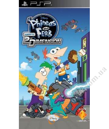 Phineas and Ferb: Across the Second Dimension (русская версия) PSP