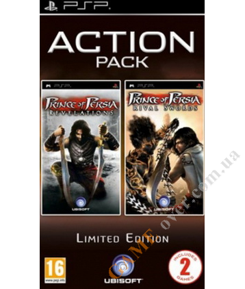 Бандл игровой: Prince of Persia Revelation + Prince of Persia Rival Swords PSP