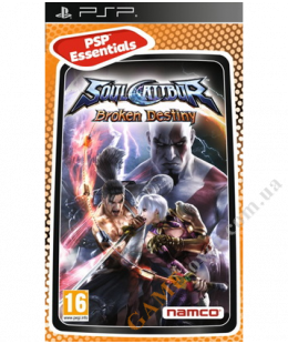 Soul Calibur Broken Destiny Essentials (русская версия) PSP