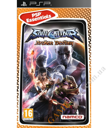 Soul Calibur Broken Destiny Essentials (русская версия) PSP