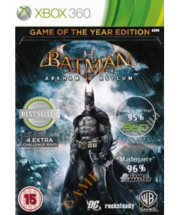Batman: Arkham Asylum GOTY Classics Xbox 360