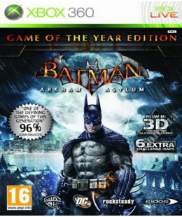 Batman: Arkham Asylum GOTY Xbox 360