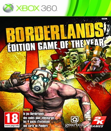 Borderlands Game of the Year Edition Xbox 360