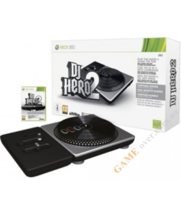 Бандл игровой: DJ Hero 2 и Turntable Controller Xbox 360