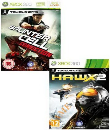 Бандл игровой: Tom Clancy's: H.A.W.X. 2 и Tom Clancy's: Conviction Xbox 360