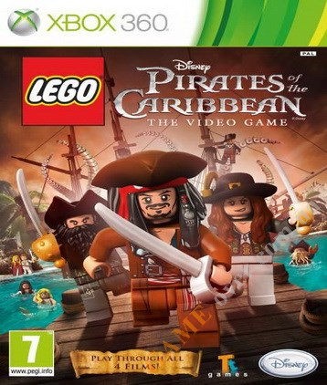 Lego Pirates of the Caribbean Xbox 360