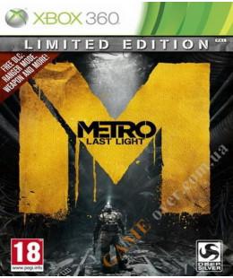 Metro Last Light Limited Edition (русская версия) Xbox 360