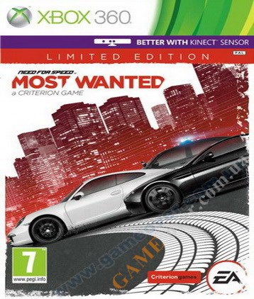 Need For Speed: Most Wanted Limited Edition Xbox 360
