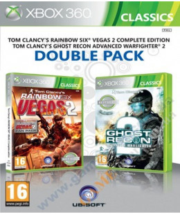 Бандл игровой: Tom Clancy's: Rainbow Six Vegas 2 и Tom Clancy's: Ghost Recon Advanced Warfighter 2 Xbox 360
