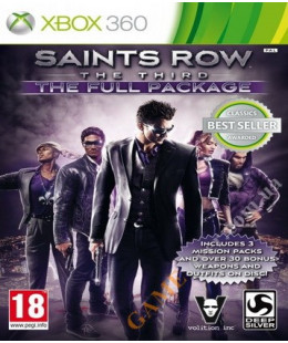 Saints Row: The Third Full Package Classics Xbox 360