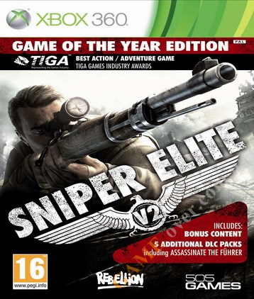 Sniper Elite V2 Game of the Year Xbox 360