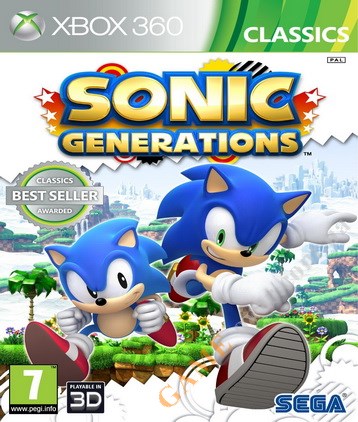 Sonic Generations Classic Xbox 360