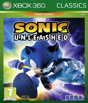 Sonic Unleashed Classics Xbox 360