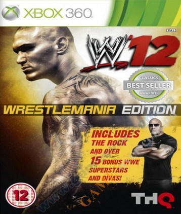 WWE 12 WrestleMania Edition Classics Xbox 360